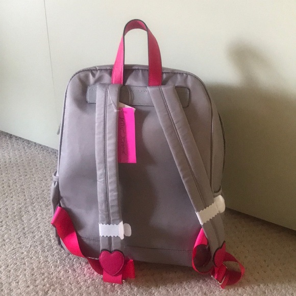 Nice new sneaker gray backpack Betsey Johnson - Picture 2 of 5